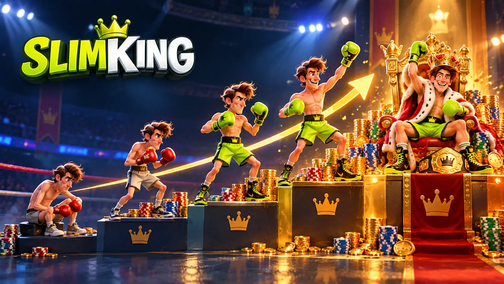 Fight your way up to 15% weekly cashback at SlimKing
